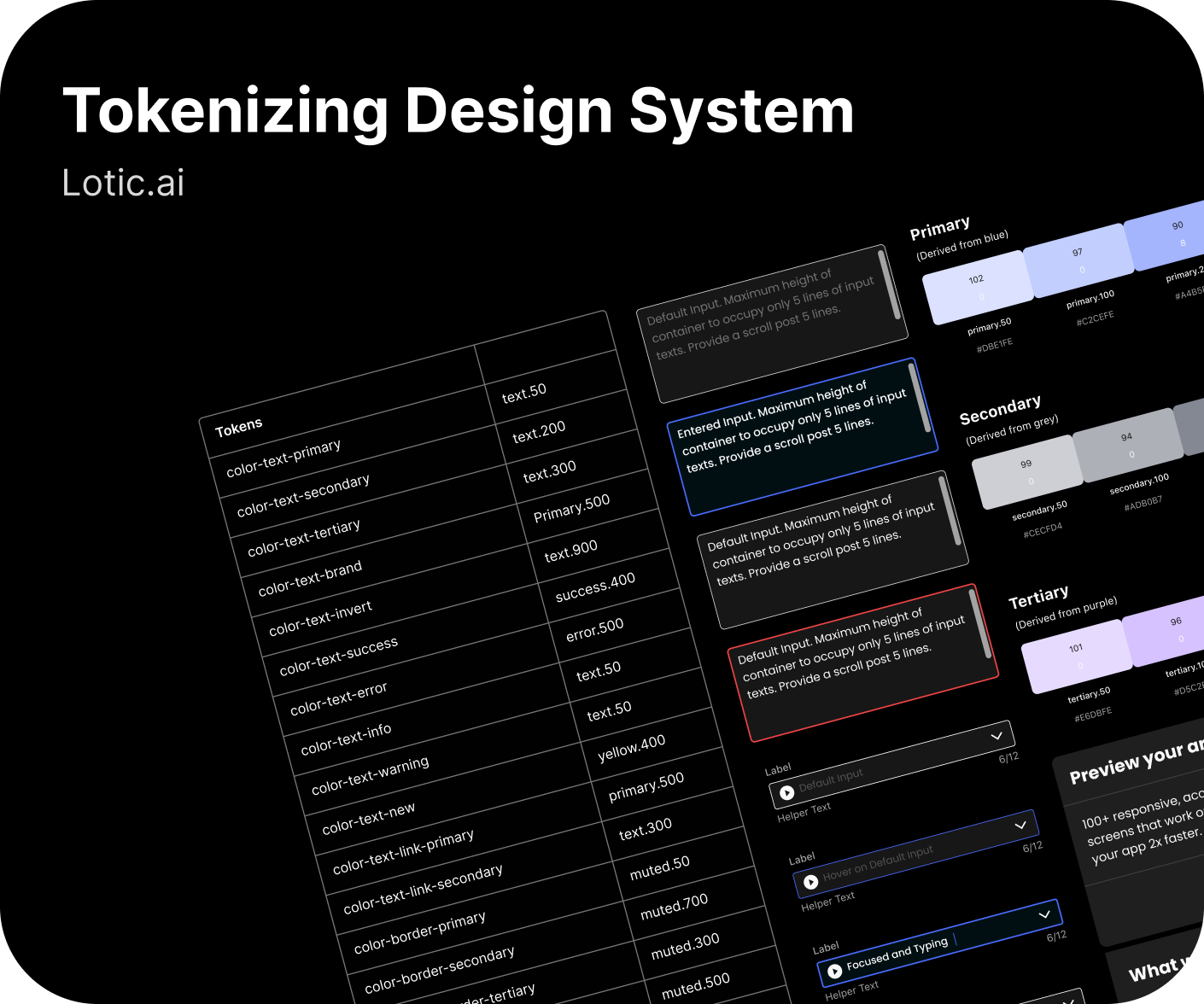 Design System Token Design